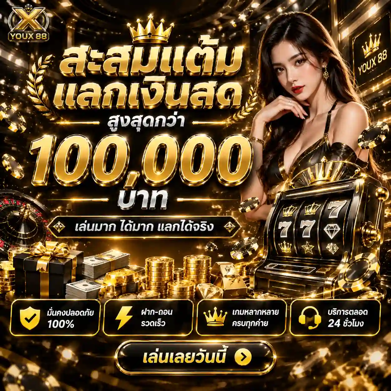 YOUX88 สล็อตเกมมันส์ครบ