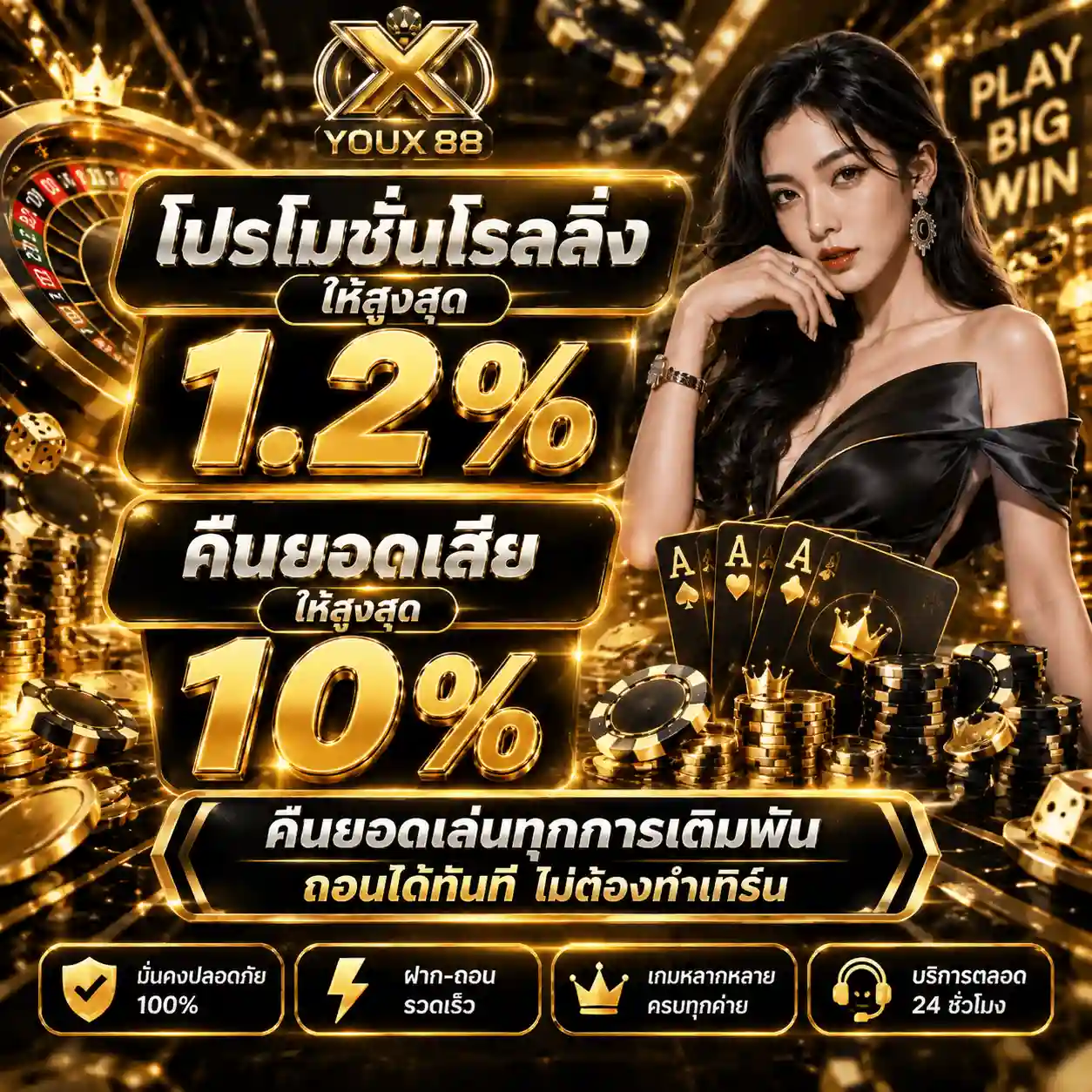 YOUX88 สล็อตเกมมันส์ครบ